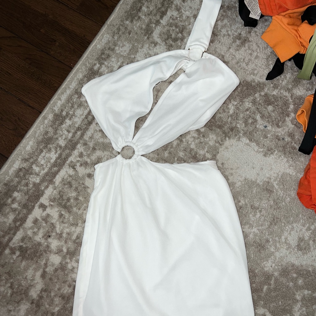 Brand New White Club Dress